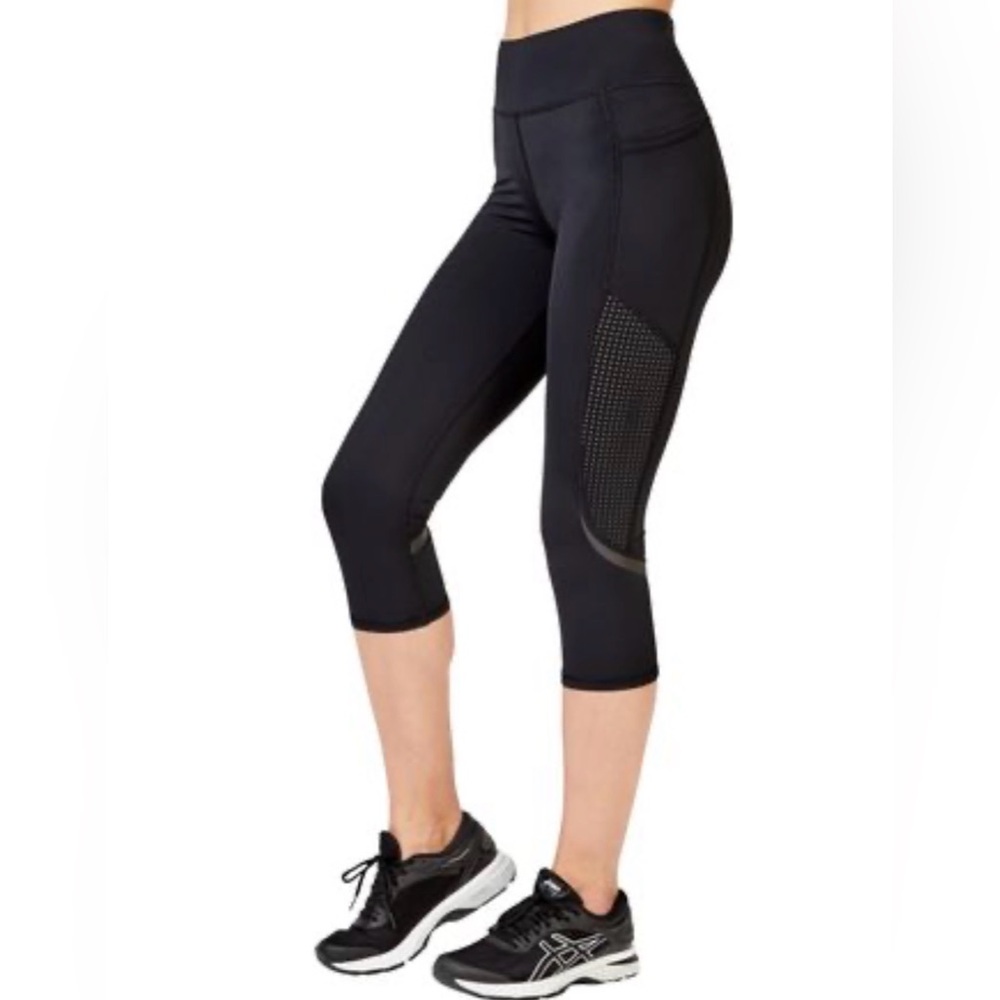 Sweaty Betty Women's XL Black The Zero Gravity Cropped Leggings Running Yoga Gym